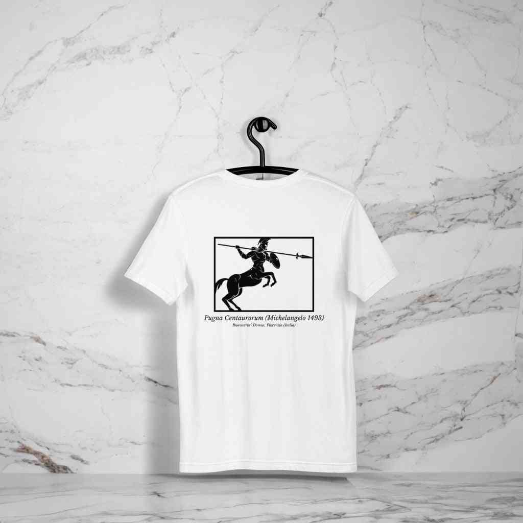 camiseta 001 White Edition ecológica unisex con tejido reciclado