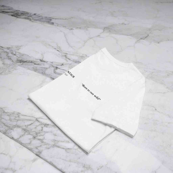 camiseta 001 White Edition ecológica unisex con tejido reciclado